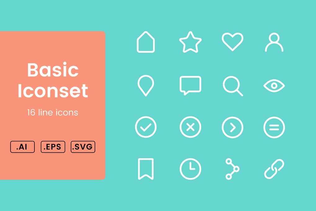 Free Basic Iconset Download
