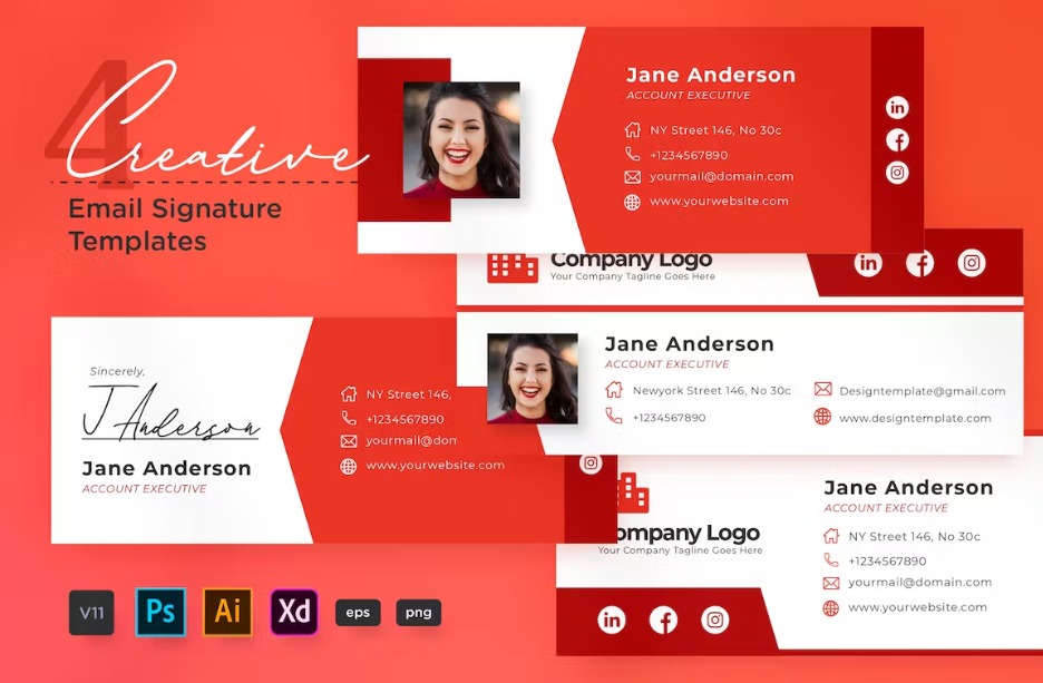Creative Email Signature Vol.11