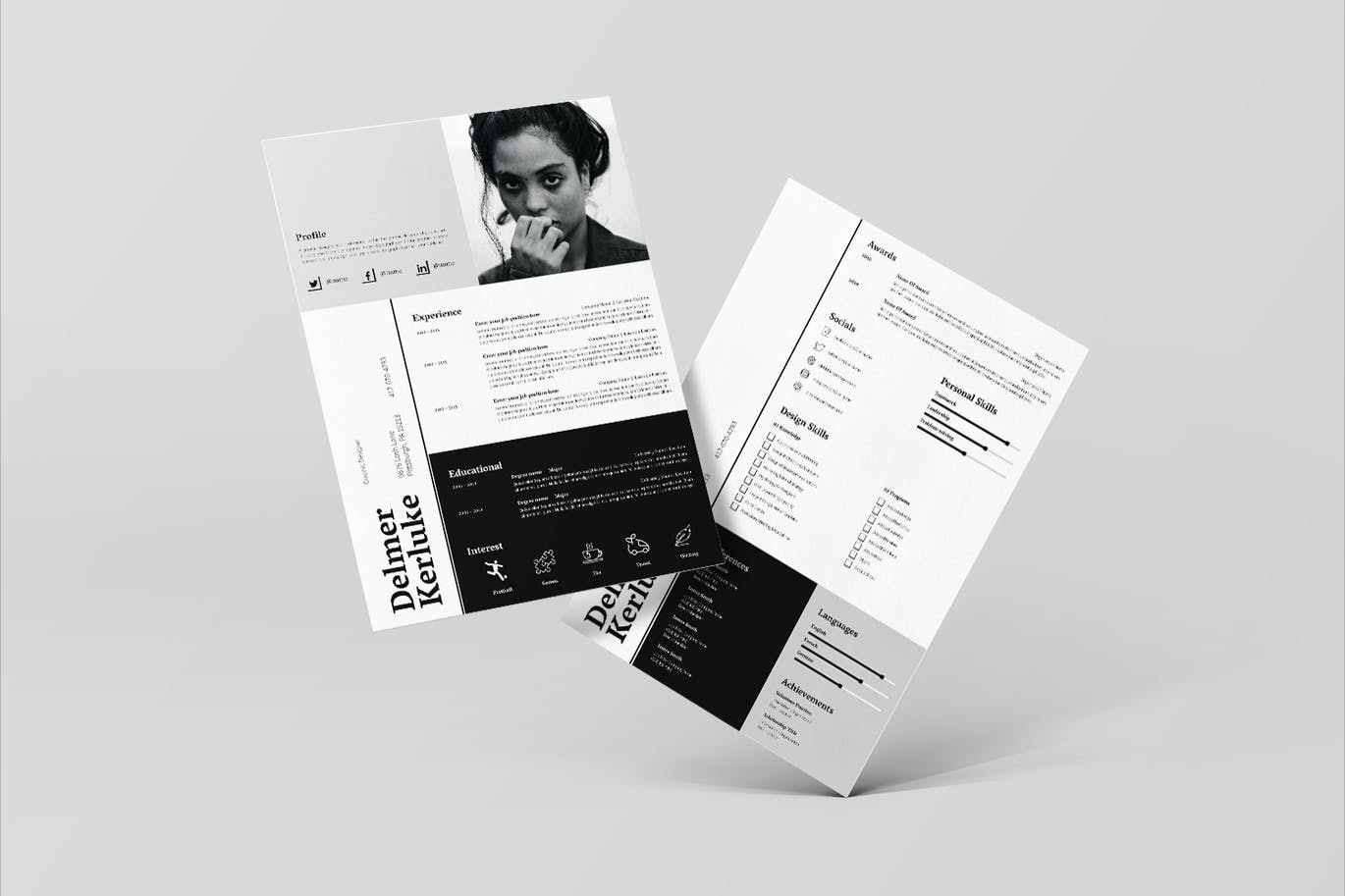 CV Resume Template Vol.22