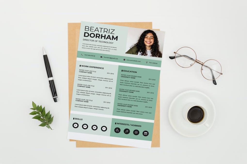 Director CV Resume Template