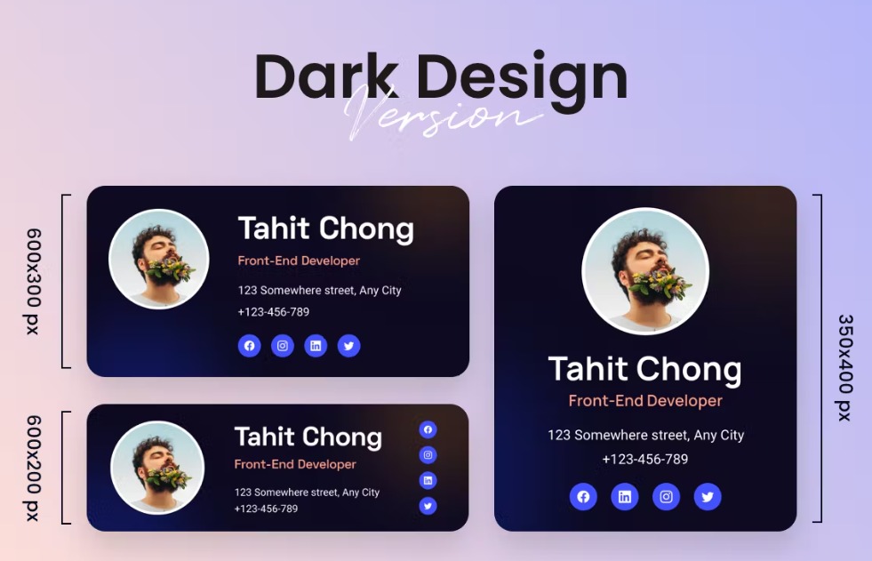 Email Signature Template V.09
