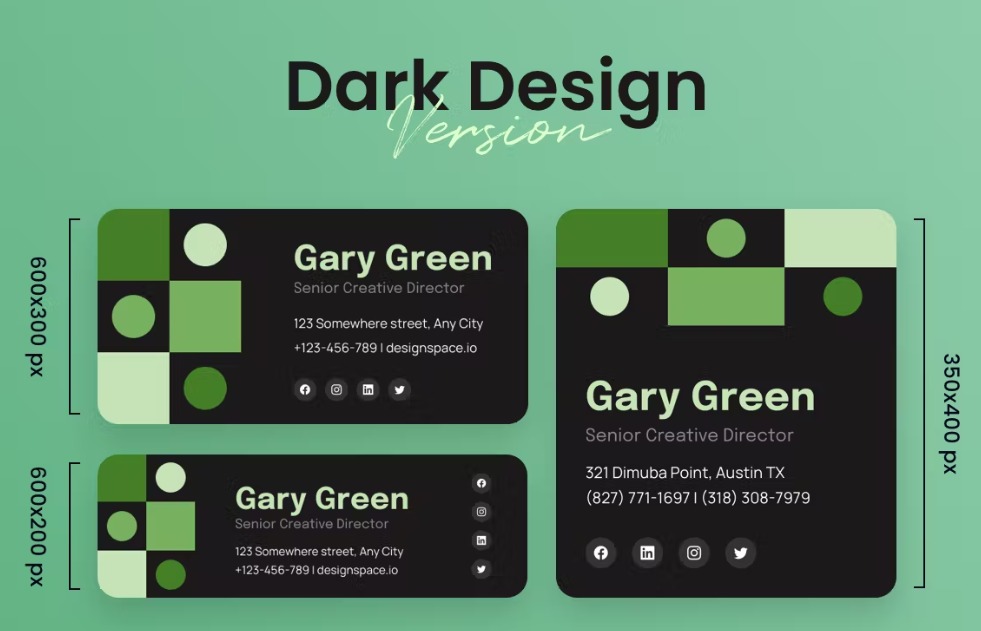Email Signature Template V.10