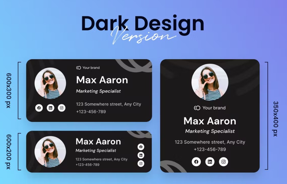 Email Signature Template V.17