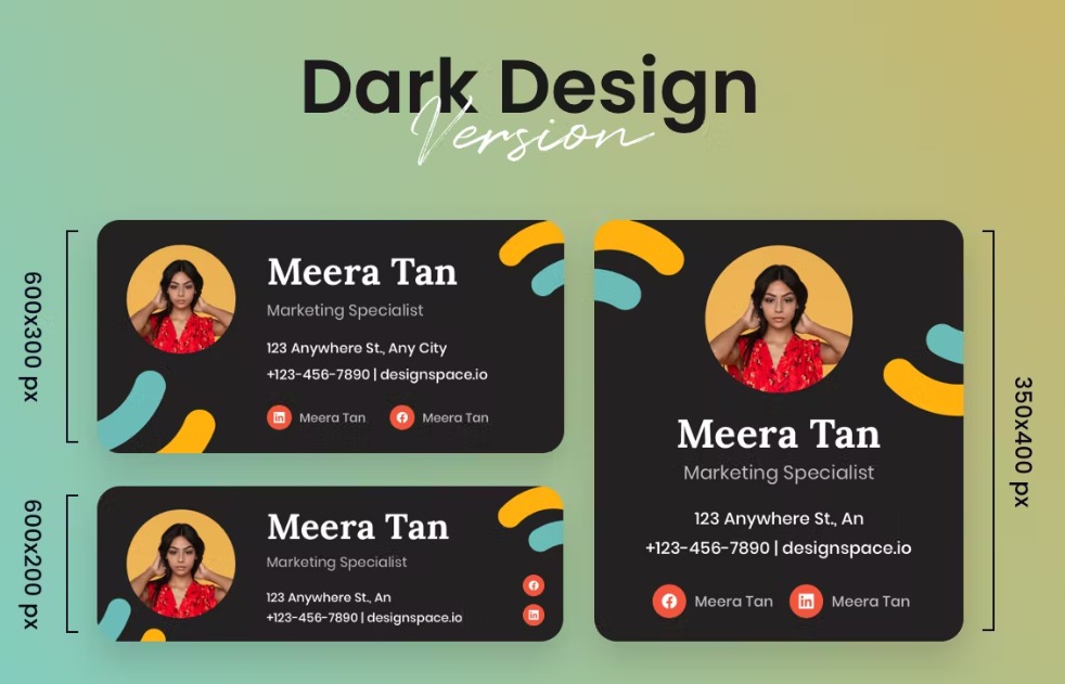 Email Signature Template V.19