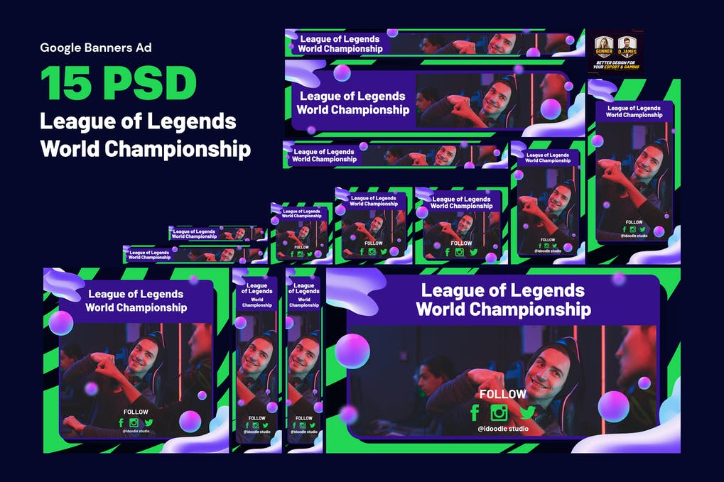 Free eSport Banners Ad Download