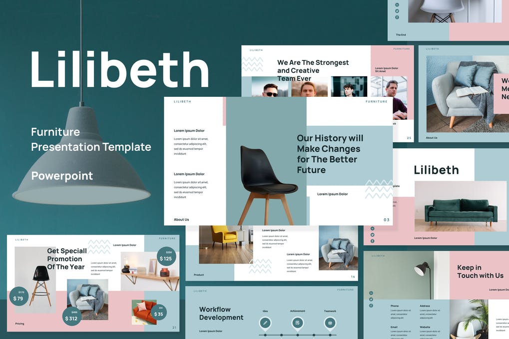 Free Furniture Powerpoint Presentation Template Download