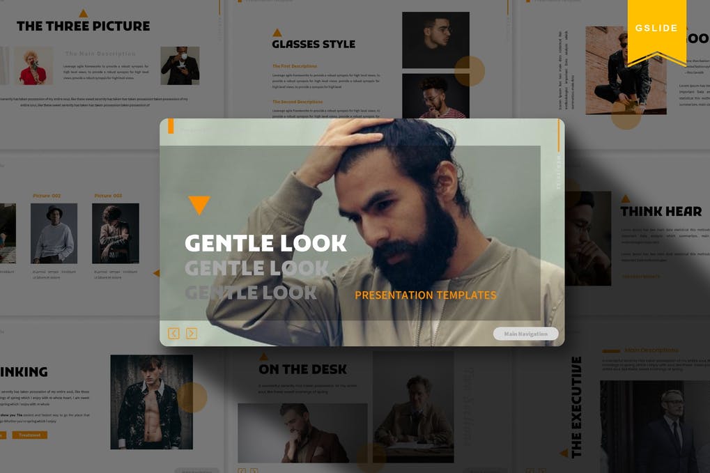Free Gentle Look Google Slides Template Download