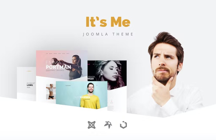 Free It's Me Creative Personal Responsive Portfolio Download