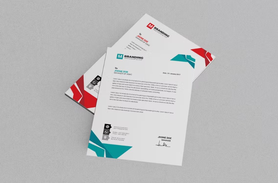 Letterhead Corporate