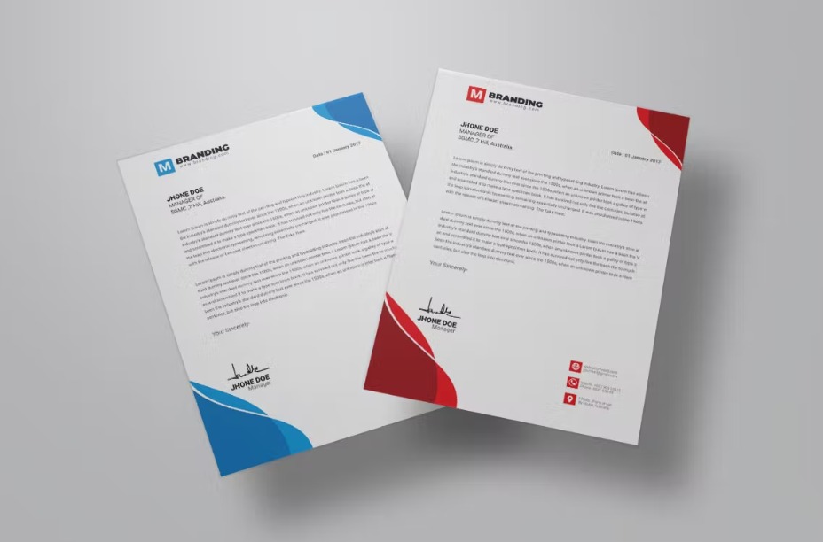 Letterhead Word Template