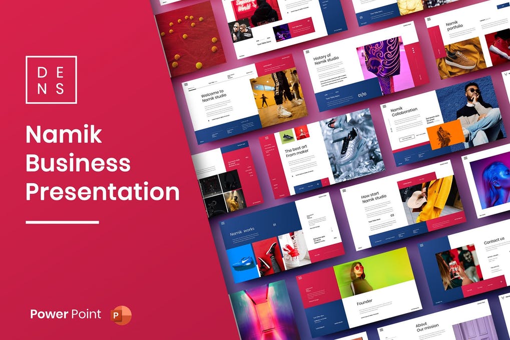Free Namik Business PowerPoint Template Download