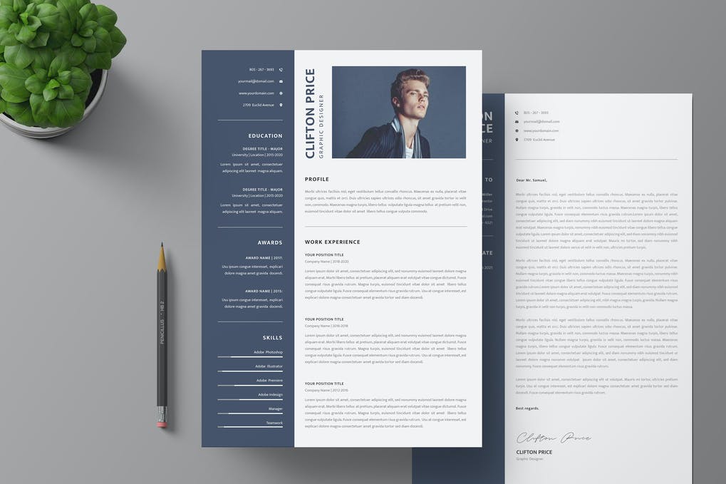 Resume - CV Template Vol.04