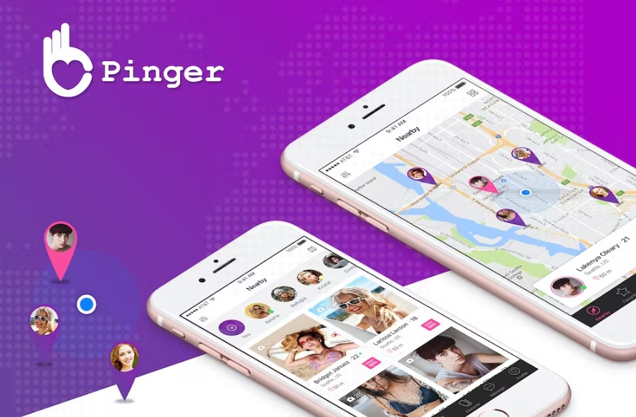 Free Pinger Dating UI Kit Template Download