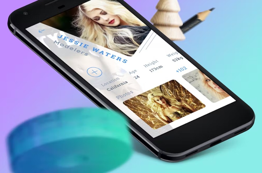 Free Profile 7 Mobile Ui Template Download