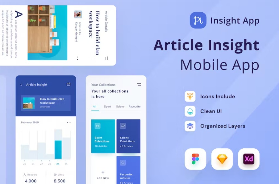 Free Profile Insight App Template Download