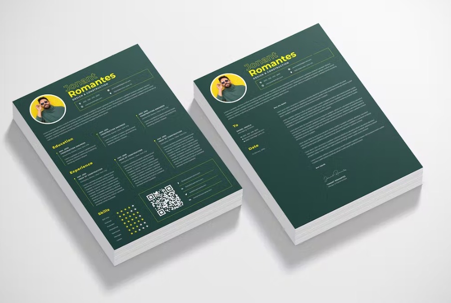 Free Corporate Resume & Cover Letter Template Download