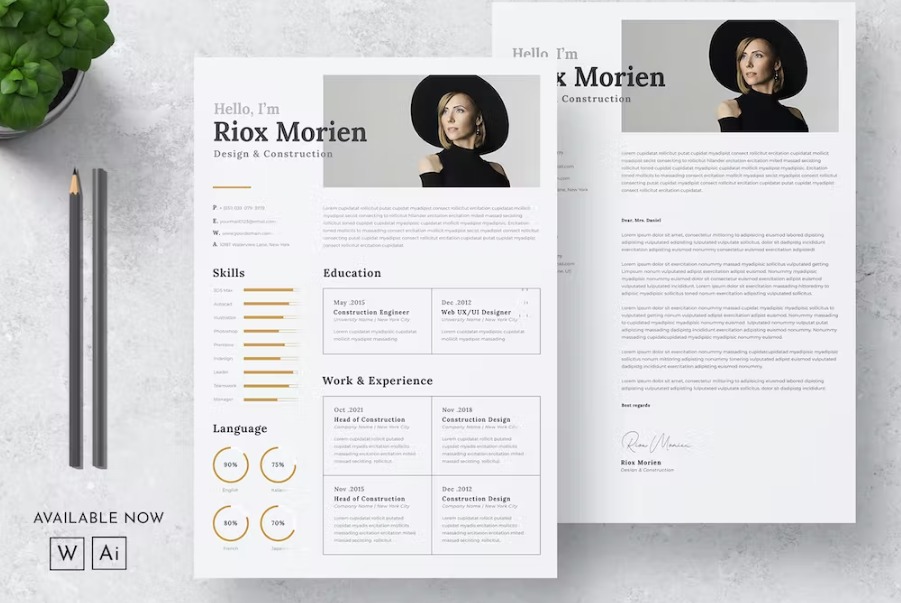 Free CV Resume Template Download