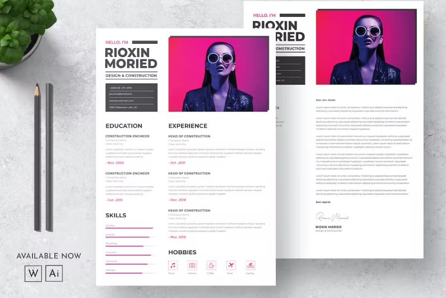 Free CV Resume Template Download