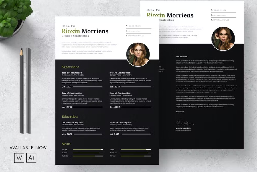 Free CV Resume Template Download