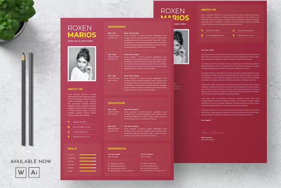 Free CV Resume Template Download