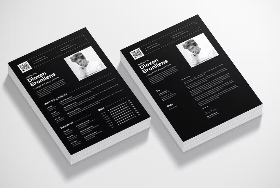 Free CV Resume & Cover Letter Template Download