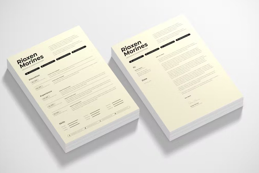 Free CV Resume & Letter Cover Download