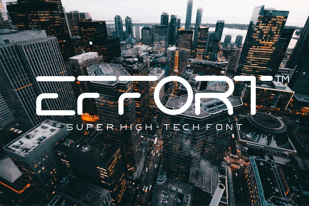 Free Effort Font Download