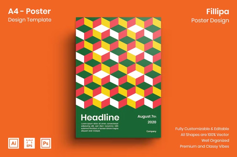 Free Fillipa Poster Template Download