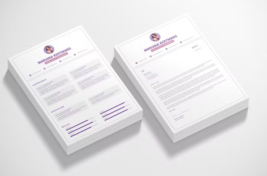 Free Job CV Resume Template Download