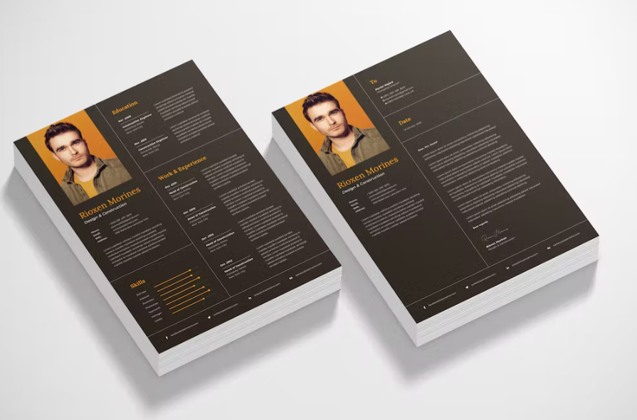 Free Modern CV Resume Template Download