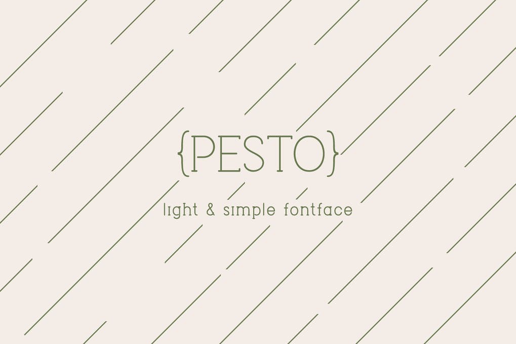 Free Pesto Font Download