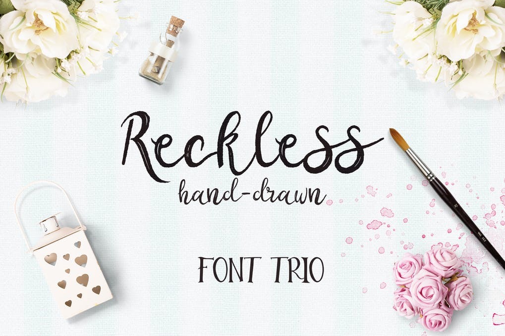 Free Reckless Trio Font Download