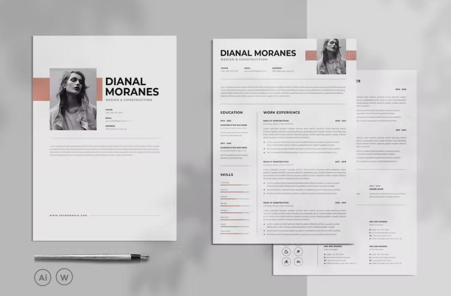 Free Creative Resume Template Download