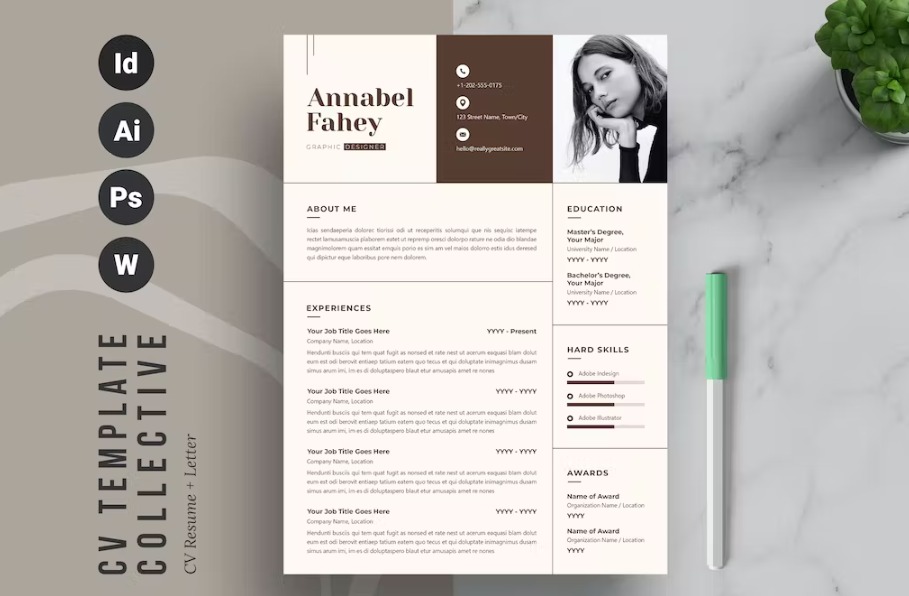 Free Modern Resume Template Download