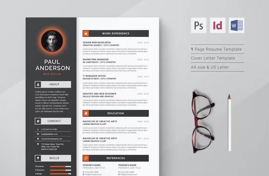 Free Modern Resume Template Download