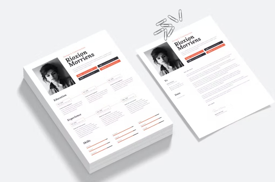 Free Modern Word Resume Template Download
