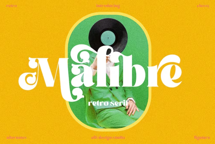 Free Malibre Typeface Font Download