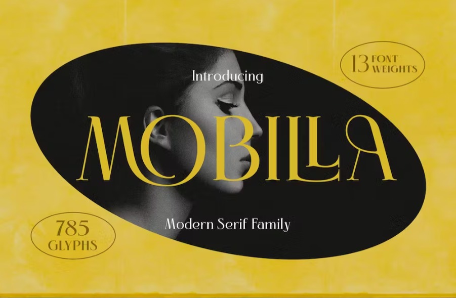 Free Mobilla Serif Elegant Font Download