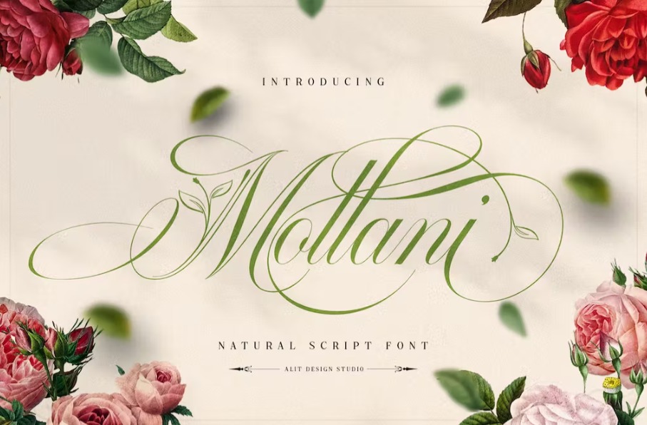 Free Mollani Nature Script Font Download