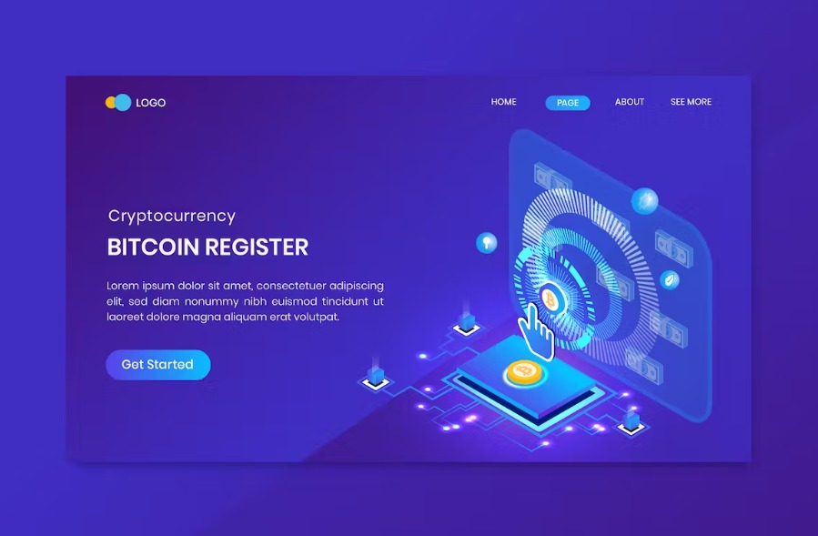 Free Data Analysis Isometric Landing Page Download